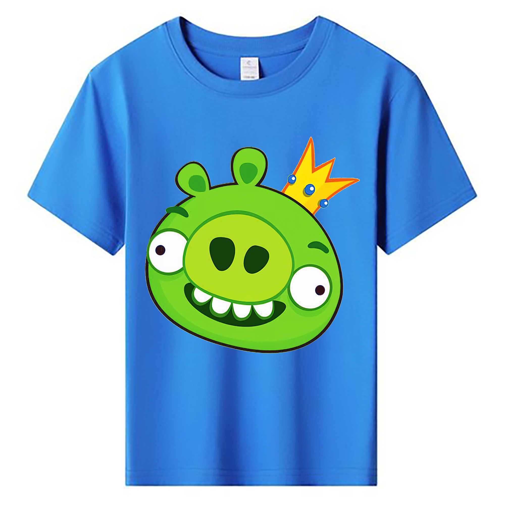 （画像用） Angry Birds アングリーバード 綿100％キッズTシャツ（フロントプリント）